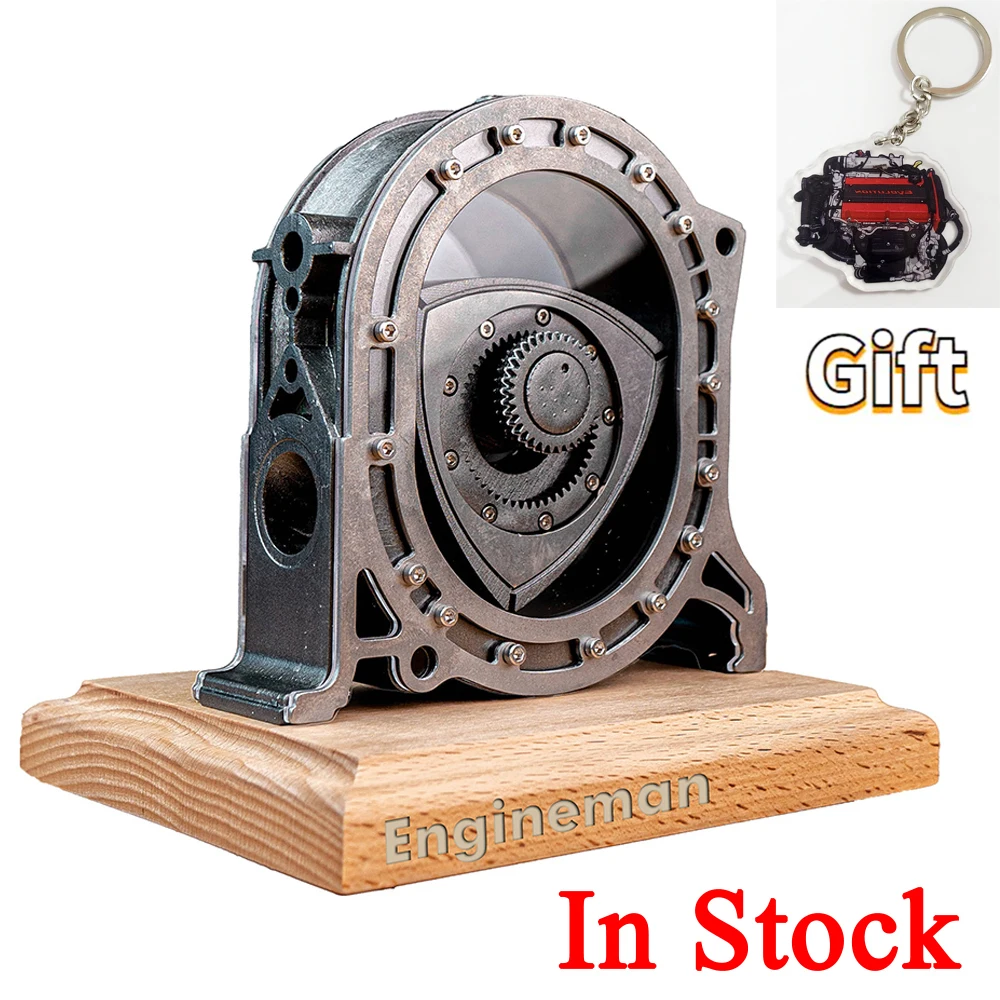 DIY Rotary Engine Model Metal Mechanical Assembly Ornaments Internal Combustion Engine Model Toy Gift