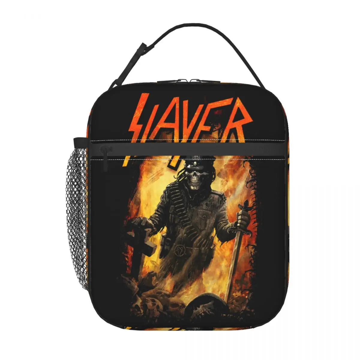 Lunch Box Slayers accessori post-partum Rock Band Lunch Food Box INS Trendy Cooler Thermal Bento Box per esterno