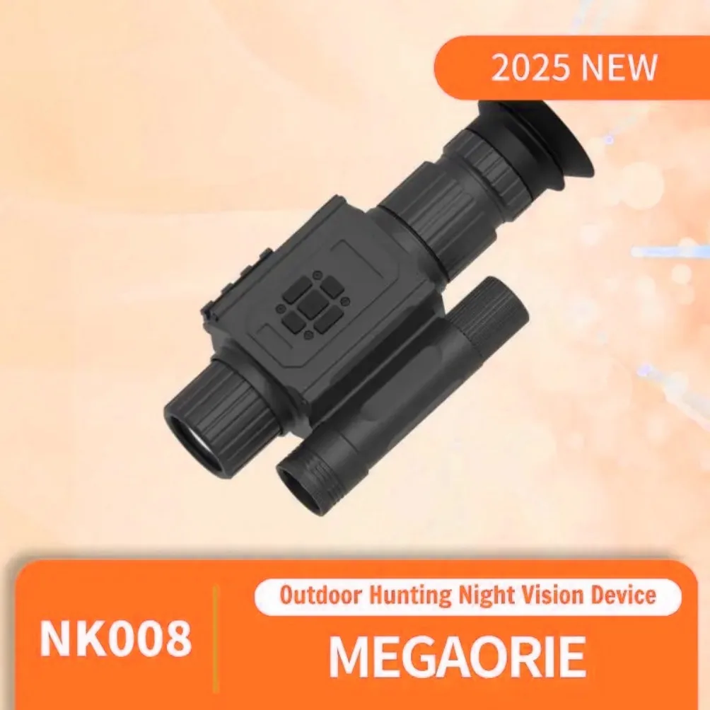 

2025 Megaorei NK008 Outdoor Night Hunting Camera - 5X Zoom, 850/940nm IR, 4 Lenses, HD, 20mm Rail​​ (127 Chars)