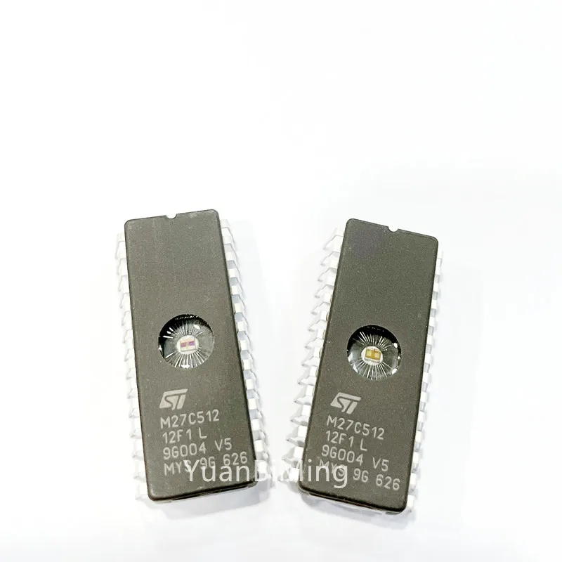 2pcs/lot M27C512-12F1L M27C512 CDIP28  New In Stock