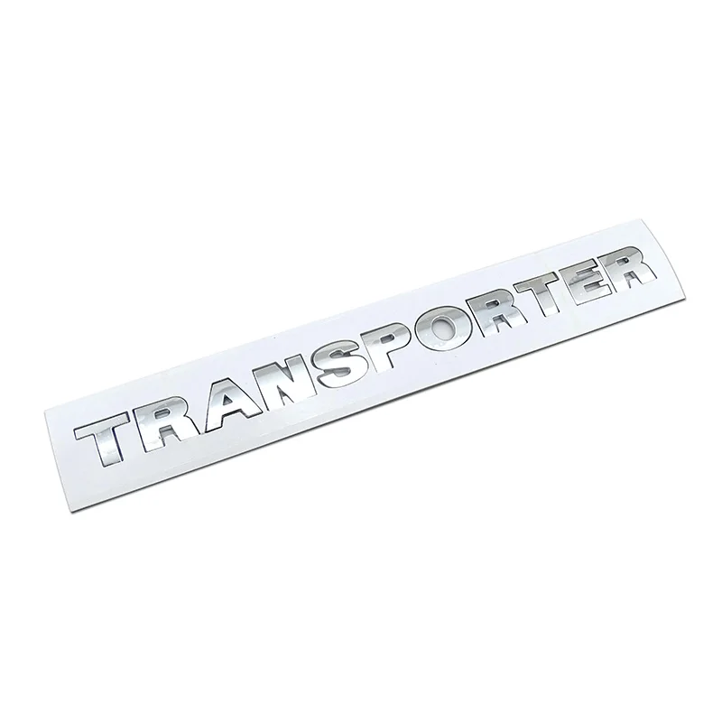 T4 Transporter Chrome Lettering Typing T6 Rear Boot Badge Emblems T5 Tailgate Logo Transporter