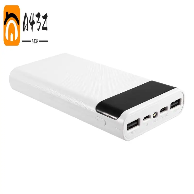 

A43Z-18650 Battery Power Bank Box 5V 2.1A LCD Display 20000Mah Power Board For 6X18650 Battery DIY Powerbank Case