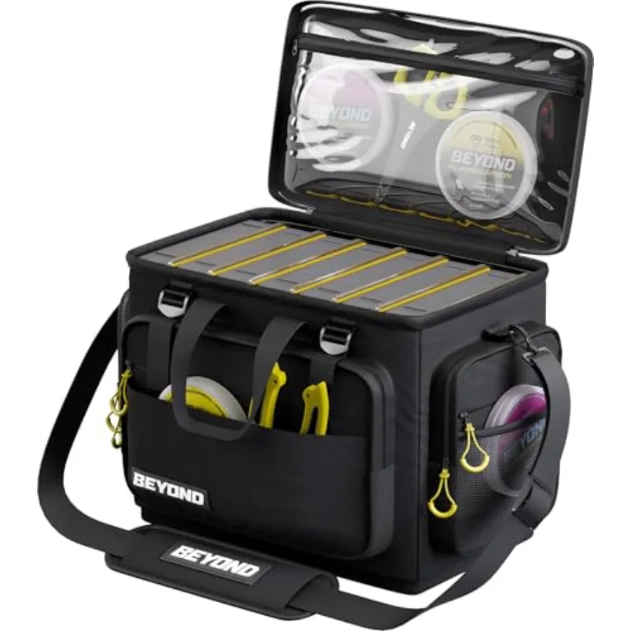 

Рыболовные сумки-органайзеры Beyond Fishing Hauler: водонепроницаемые, с жестким формованным дном, для хранения снастей в пресной и соленой воде