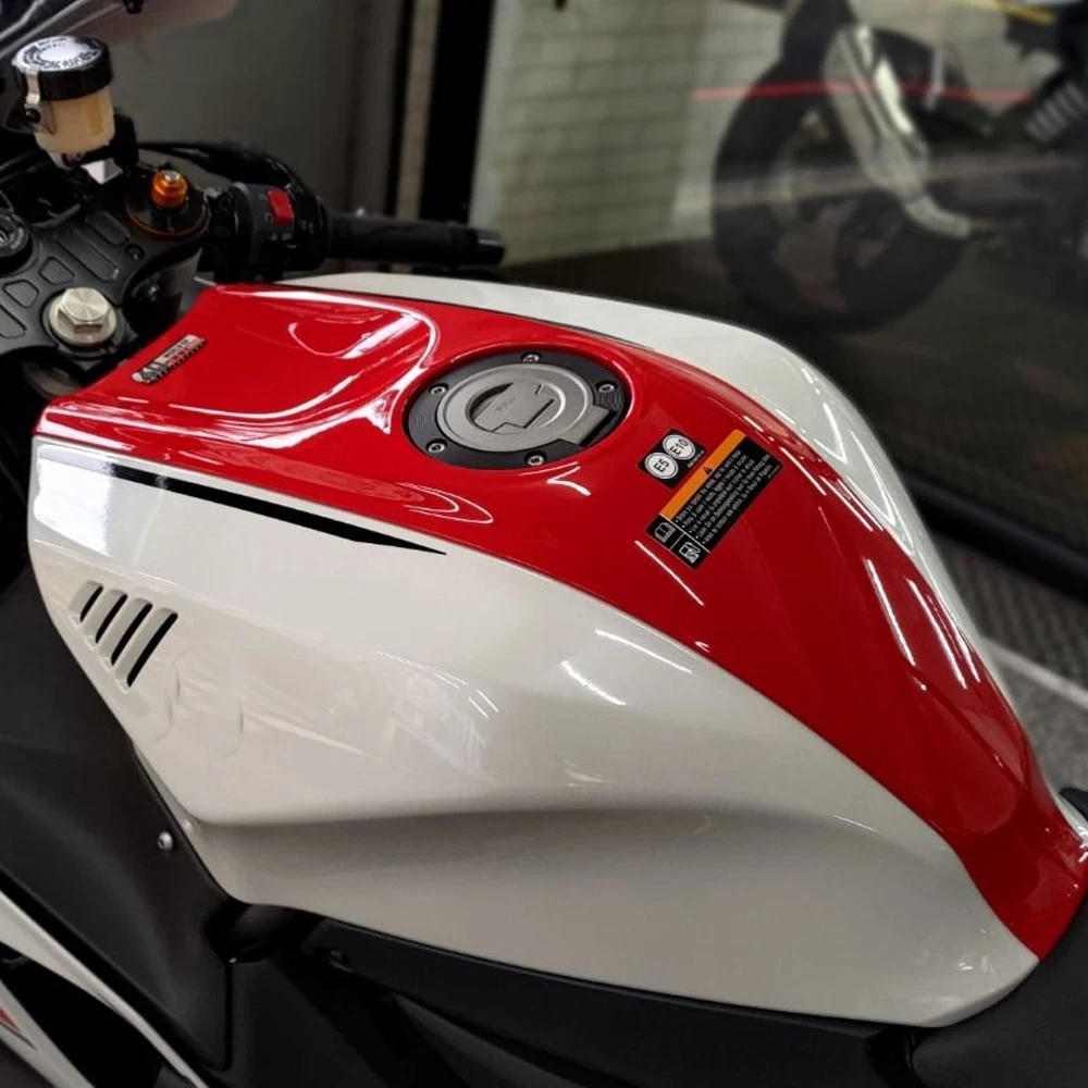 Osłona zbiornika YZF R7 przednia osłona paliwa osłona osłony na gaz osłona osłony dla Yamaha YZF-R7 2021 2022 2023 YZFR7 akcesoria do części Moto