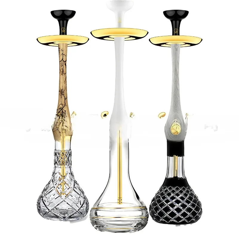 

Bar Nightclub Shisha, Domestic, Arab Shisha Wood Stainless Steel Hookah