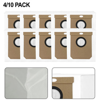 4/10pcs Base Station Dust Bags For Deerma DEM-X70 / DEM-S30 Stations Dust Collector Cleaning Appliance Accessories