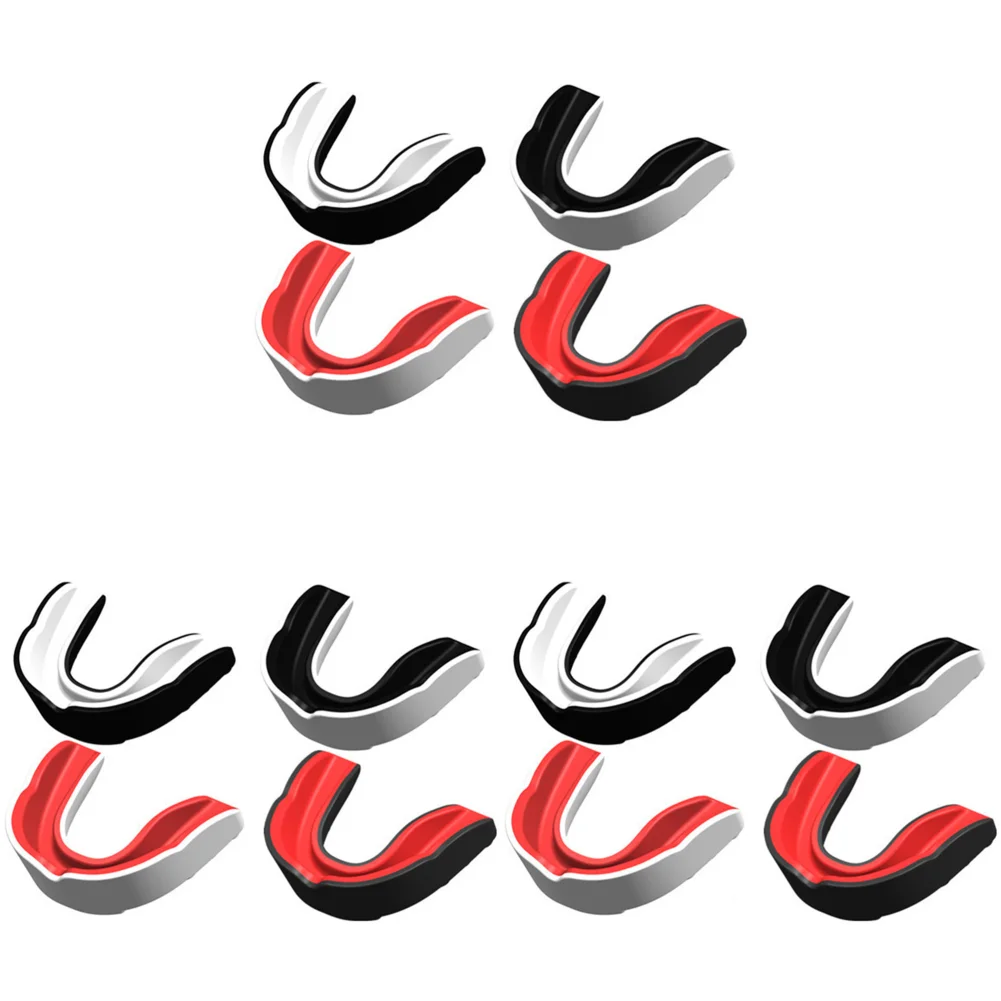 4-40 stuks Boksmondbeschermer Mondbeschermer Slim Fit voor Voetbal Worstelen Hockey Lacrosse Boksen voor Contact Combat Spor