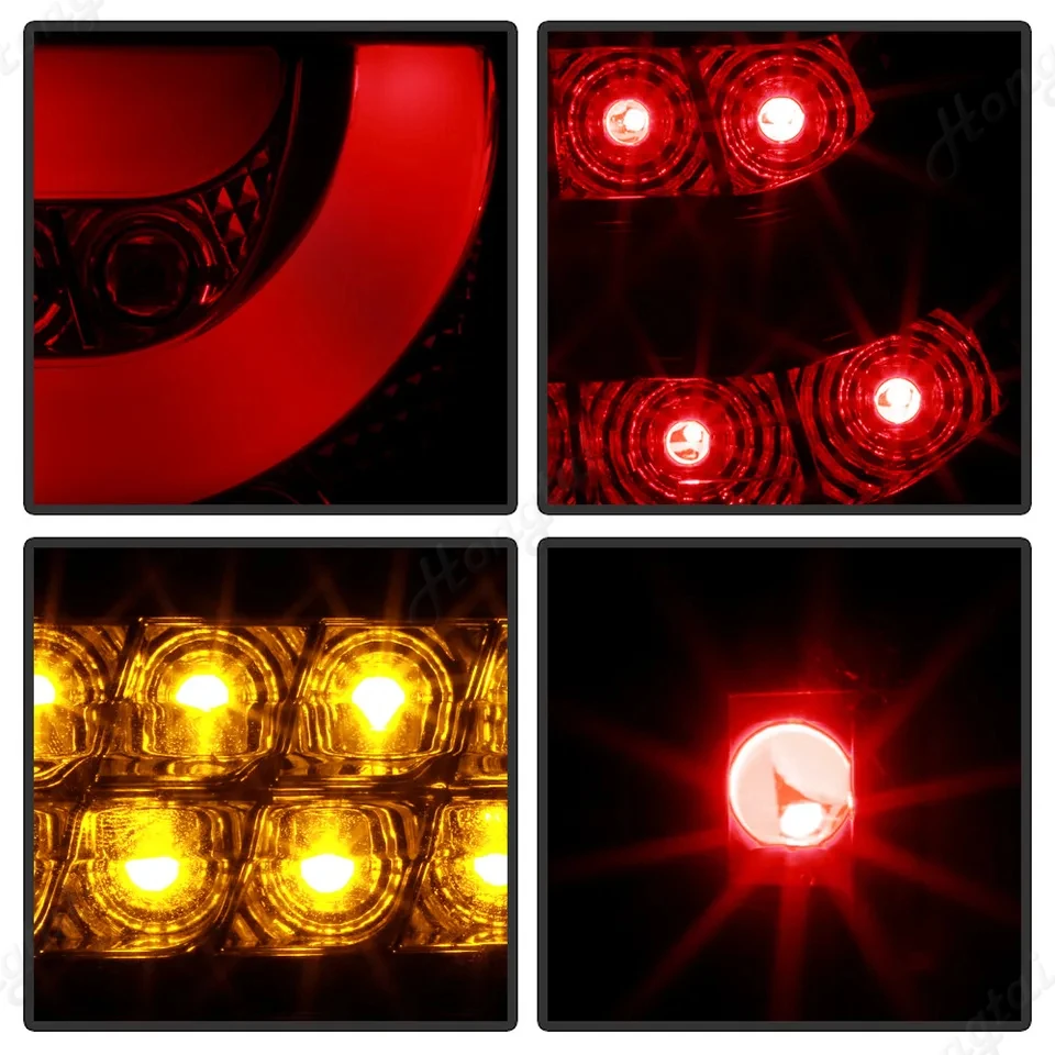 Taillight assembly for BMW 3-Series 2001-2002-2004 E46 four-door LED modified rear taillight brake light turn signal assembly