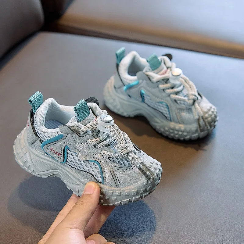 

2025 New Baby Boys Girls Breathable Mesh Sneakers Autumn Toddler Walking Shoes Soft Sole Comfort Daily Wear Детская Обувь