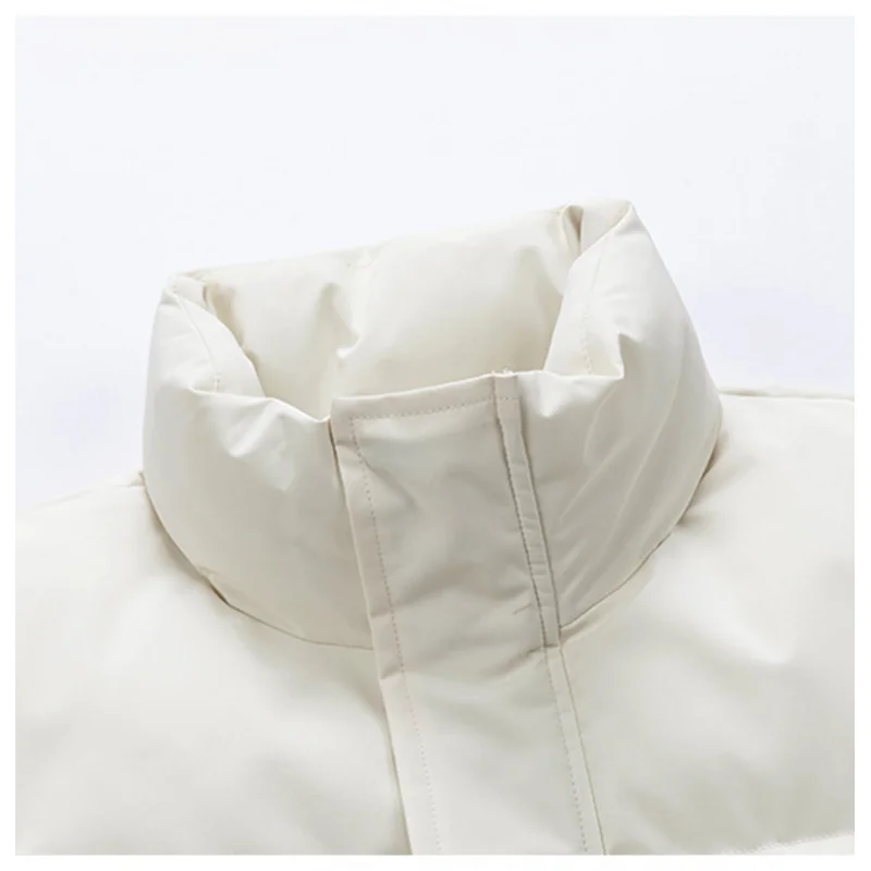 سترة GIOIOMens القطنية، 2025New سميكة الدافئة الوقوف طوق فضفاض عارضة سترة الشتاء الرجالية #3