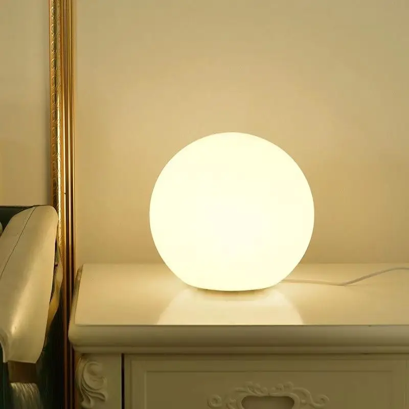 Dekorative Kugel Tischlampe Nachttisch Nachtlicht Mädchen Ins Geschenk Atmosphäre Lampe Romantische Warme Kinderzimmer Schreibtisch Schlafzimmer Boden La