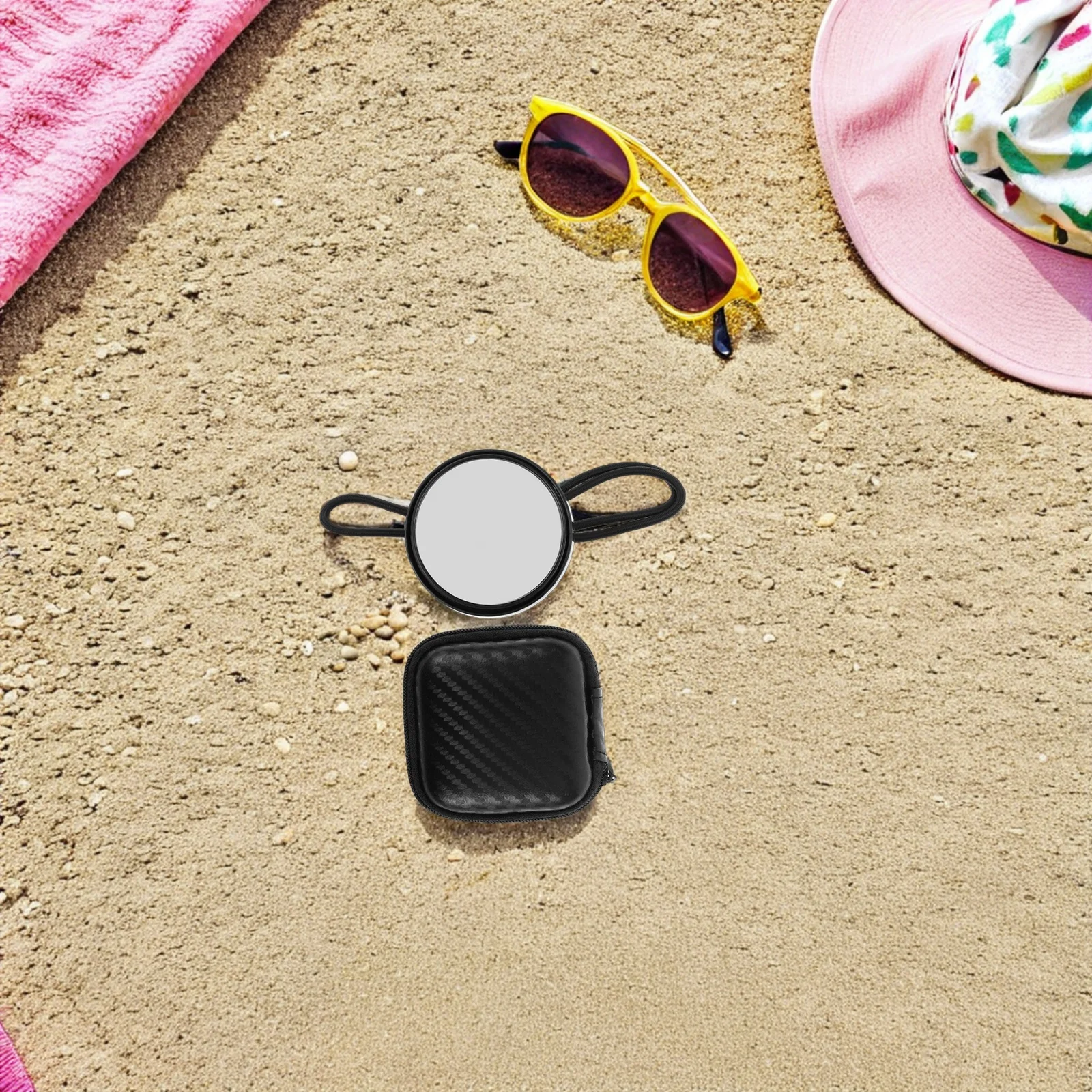 الغوص مرآة الرؤية الخلفية جولة محدب معدات السلامة للغوص تعزيز الرؤية قابل للتعديل الفرقة تحت الماء الجانب جبل كهف البحرية #6