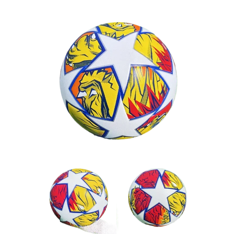 Bola Sepak Berkualitas Tinggi untuk Remaja Dewasa Bahan PU Bola Sepak Klasik Olahraga Indoor Outdoor Kompetisi Latihan Hadiah