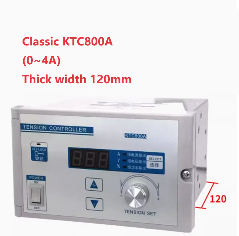 Manual Digital Freio Ajuste da Embreagem Tensão Controlador pó Magnético Ktc800a Ktc800a 04a