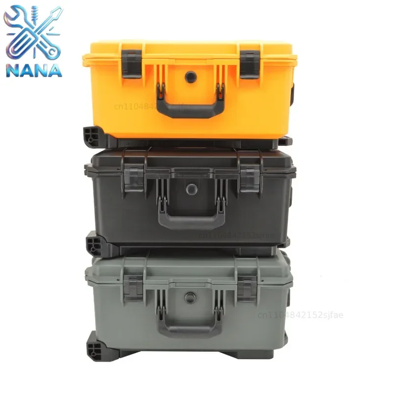 Plastic Tool Box Organizer Mechanic Storage System Tool Box Cut Off Sponge Professional Waterproof Multi-color Hard Plastic Case