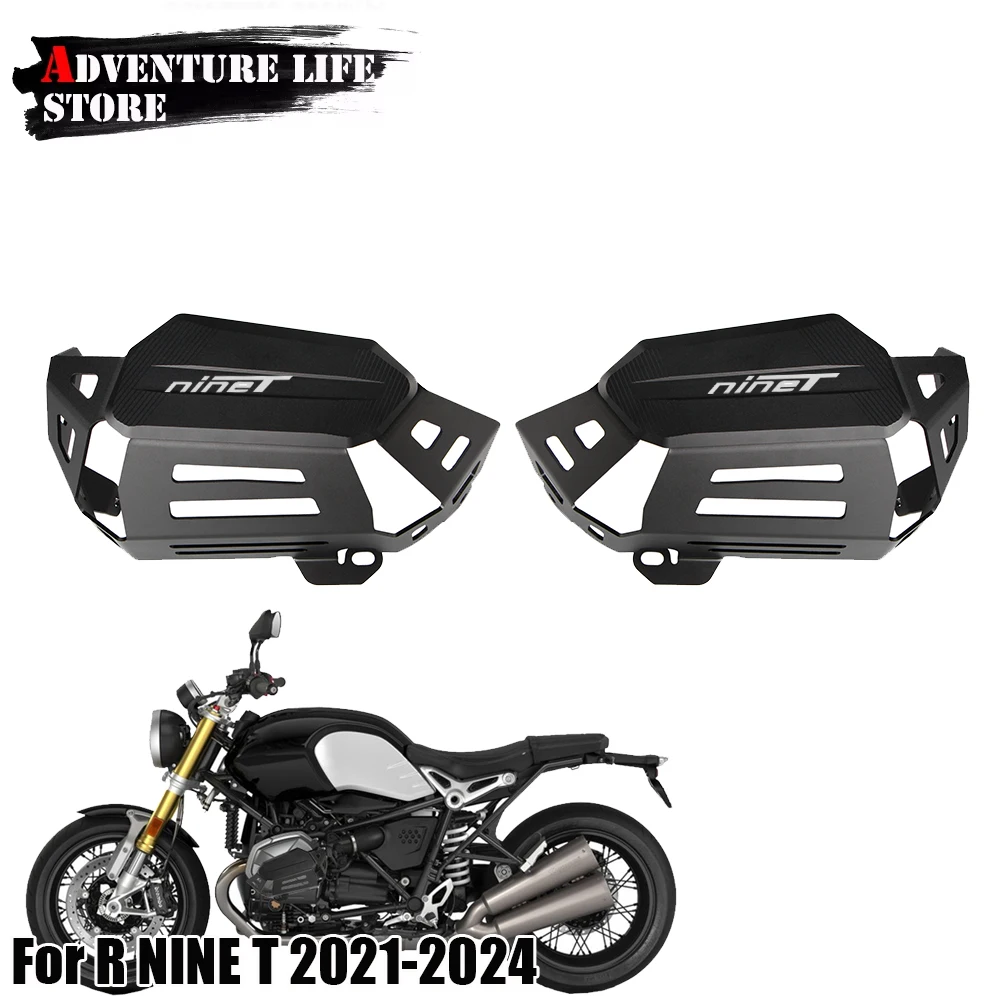 

Motorcycle Cylinder Head Guard Accessories For BMW RnineT Pure R NINE T Scrambler 2021-2024 Engine Guard Protector Cover R9T