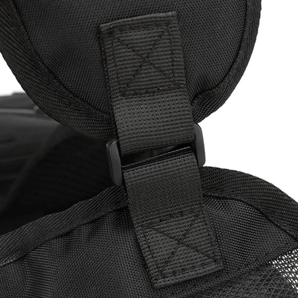 

Reflective Running Vest Bag Breathable Waterproof Climbing Backpack with Adjustable Straps Streetwear Front Chest Pack Unisex