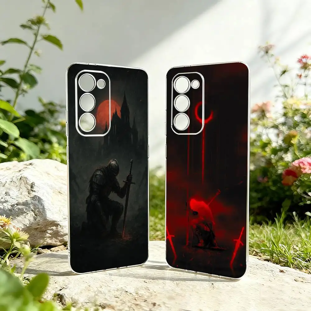 Game D-Dark Souls Phone Case Transparent Cover Silicone Soft For Samsung Galaxy A73,A72,A71,A70,A53,A52,A51