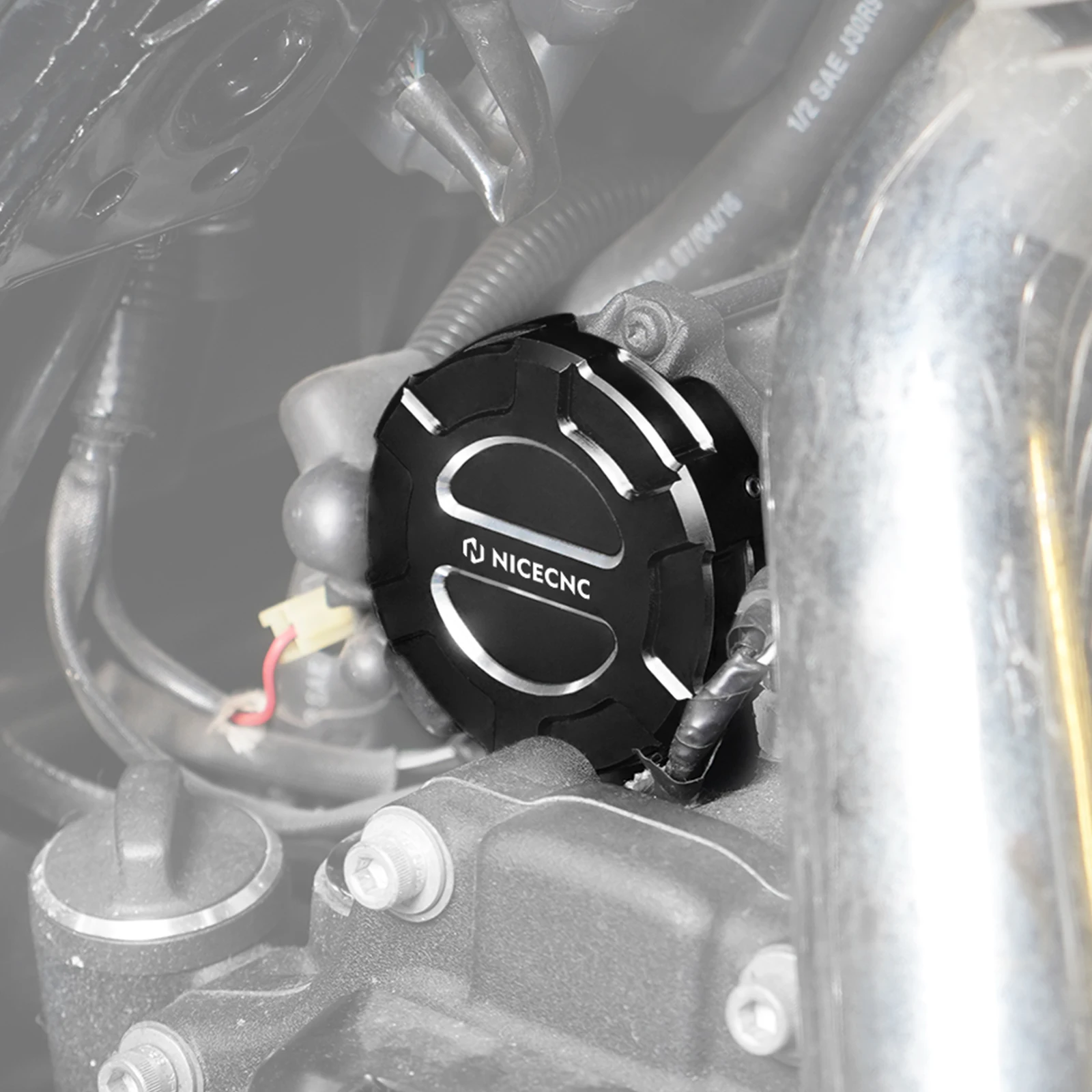 For 2017-2024 Harley Road King Special Starter Motor End Cap Cover for Harley Road King FLHR 17-22 Road King Classic FLHRC 17-19