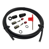 Kit de manguera de freno de disco hidráulico de bicicleta, 2 metros, para montaje plano SRAM HRD Red Force Apex, juego de conectores de freno de bicicleta