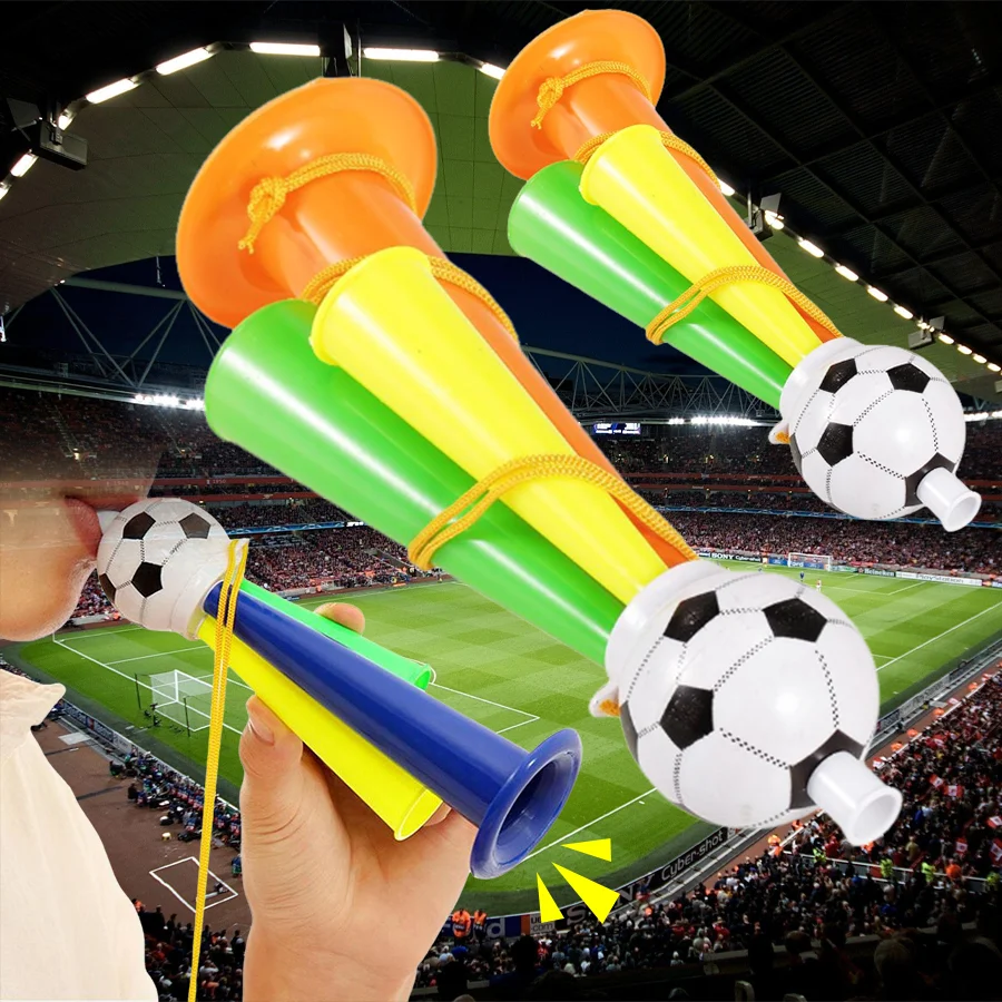 

Набор из 3/6 футбольных горн-свистков для создания атмосферы на спортивных мероприятиях, концертах, футбольных матчах, вечеринках, фестивалях, для болельщиков XJM