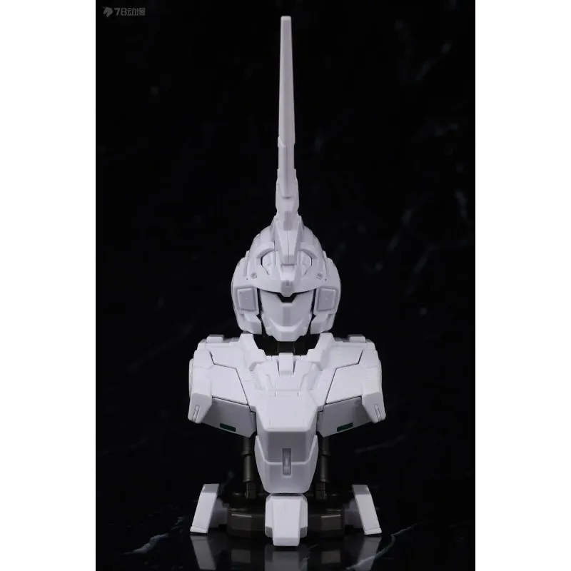 BANDAI PREMIUM Gacha Mobile Suit Gundam MS Mechanical Bust DX Unicorn Gundam 12cm Random One Blind Box Surprise Toys