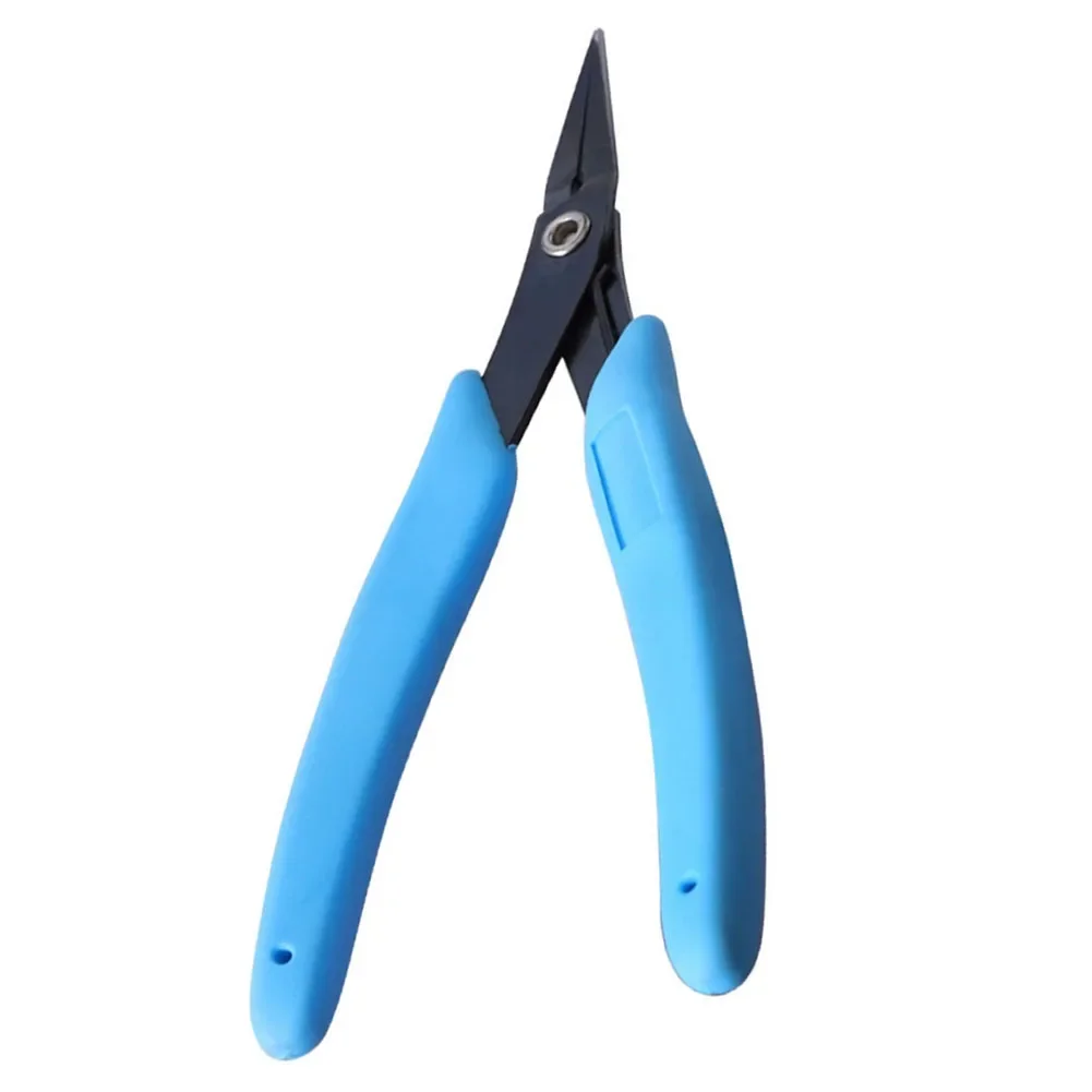 Needle Nose Jewelry Pliers 145mm Metal Tweezer Nose Pliers With Smooth Jaws Comfort Grip Handles For Jewelry Making