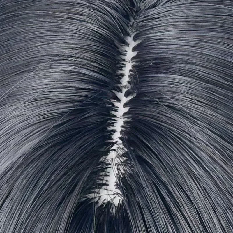 لعبة Zenless منطقة صفر إلين جو شعر مستعار تأثيري هالوين النساء الرجال الأسود مختلط روز الاصطناعية الشعر القصير وغطاء شعر مستعار مجاني الدعامة