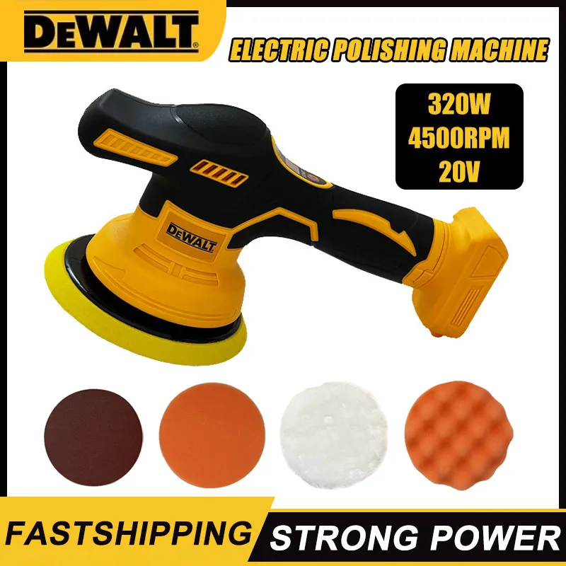 

Dewalt 8 передач цифровой дисплей беспроводной автомобильный полировщик электрический полировщик авто вощеная полировальная машина для Dewalt 20 В батарея