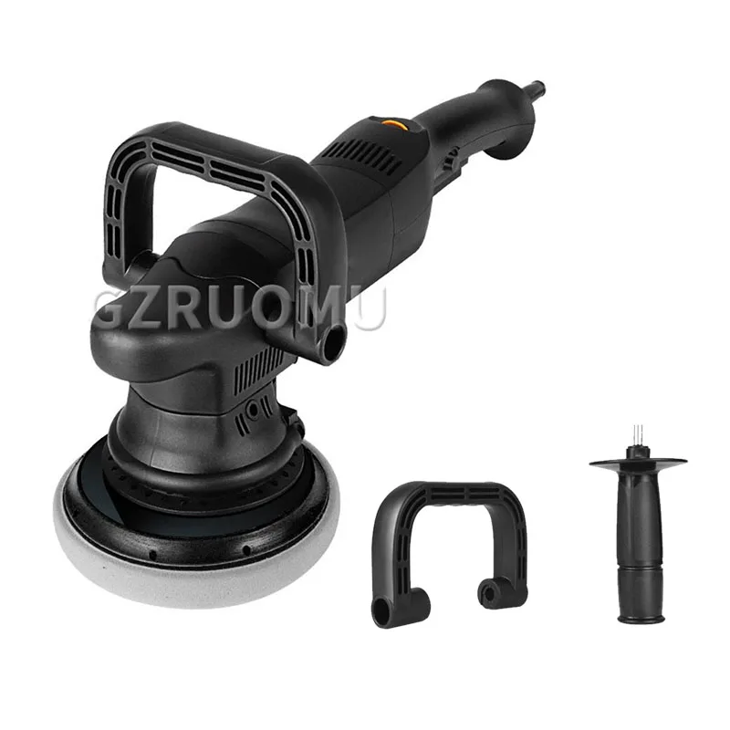 

1250W Car Polishing Machine 5/6Inch Dual Track Variable Speed Polisher Kit DA Eccentric Axis 15/21MM Beauty Waxing Glaze Sealing