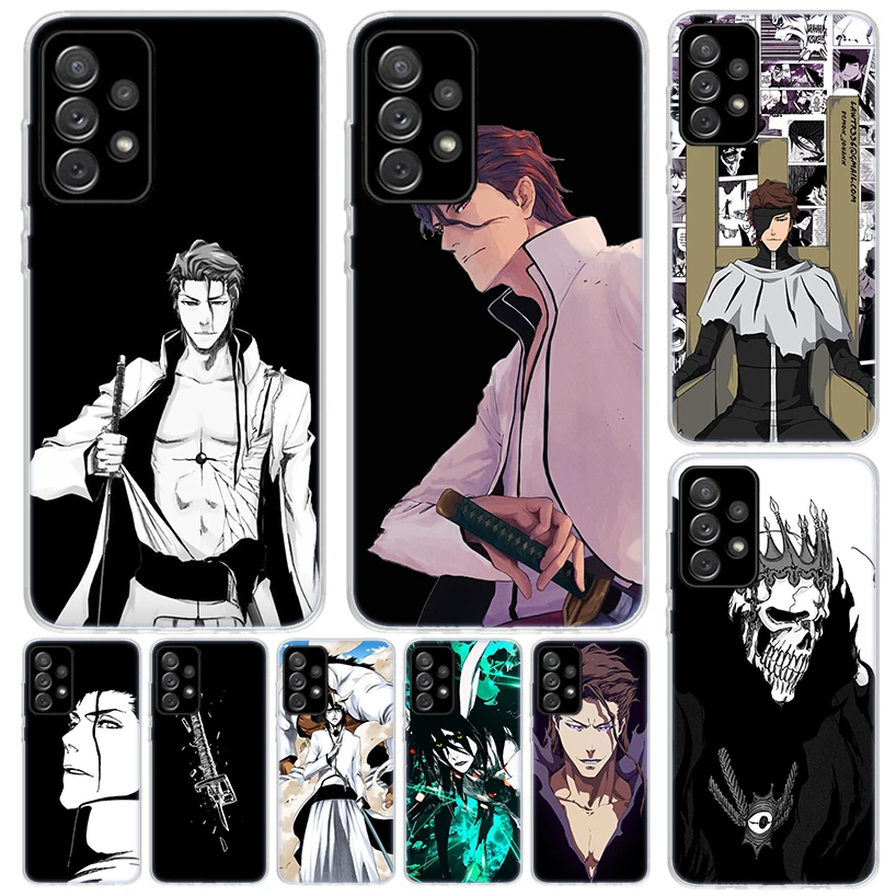 Bleach Aizen Sousuke Cover For Samsung Galaxy A51 A50 A71 A70 Phone Case A21S A31 A41 A10 A20E A30 A40 A01 A11 A6 A7 A8 A9 Coque