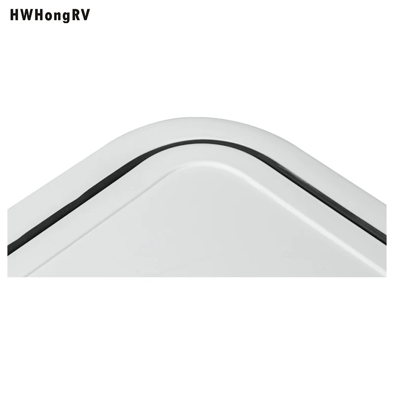 Hwhongrv Camper RV's- أبواب تخزين الوصول إلى المقصورة مع مفصلين زوايا مستديرة فتحة 500*400 لـ Campervan #5
