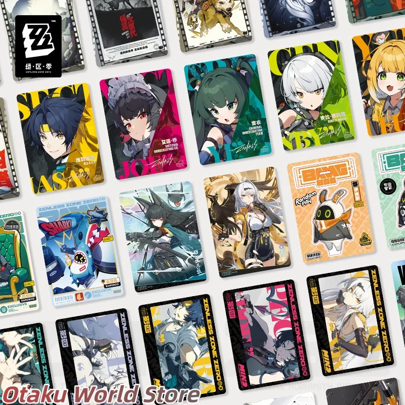 

[Genuine] ZZZ Flash Soul Game Peripheral Collection Card Halloween gift - Lido Wanxiang Game Anime Character Card Peripheral