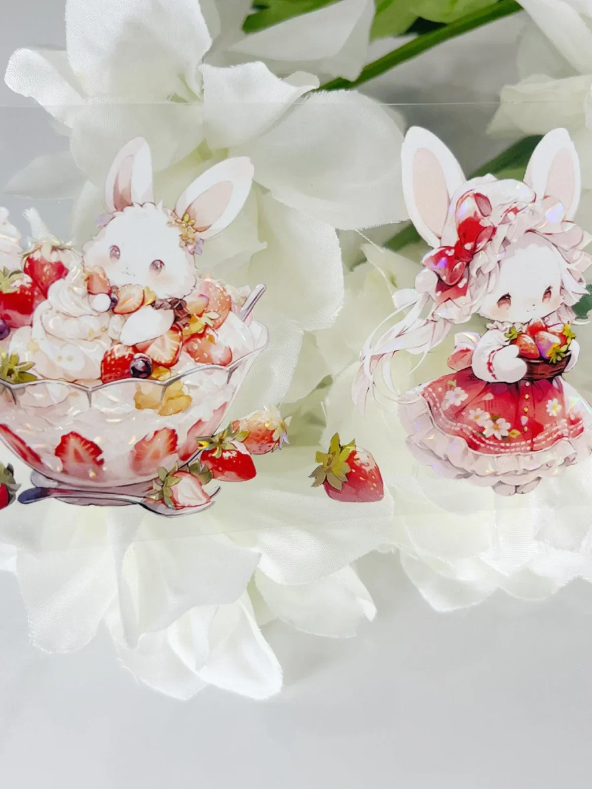 6 designs - 1 Loop Cute Animal Bunny Rabbit Series Shiny Washi Pet Tape