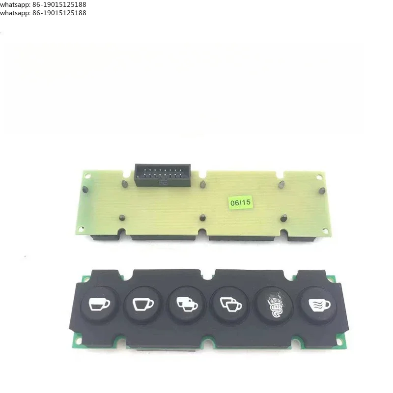 New control panel buttons for coffee machine accessories