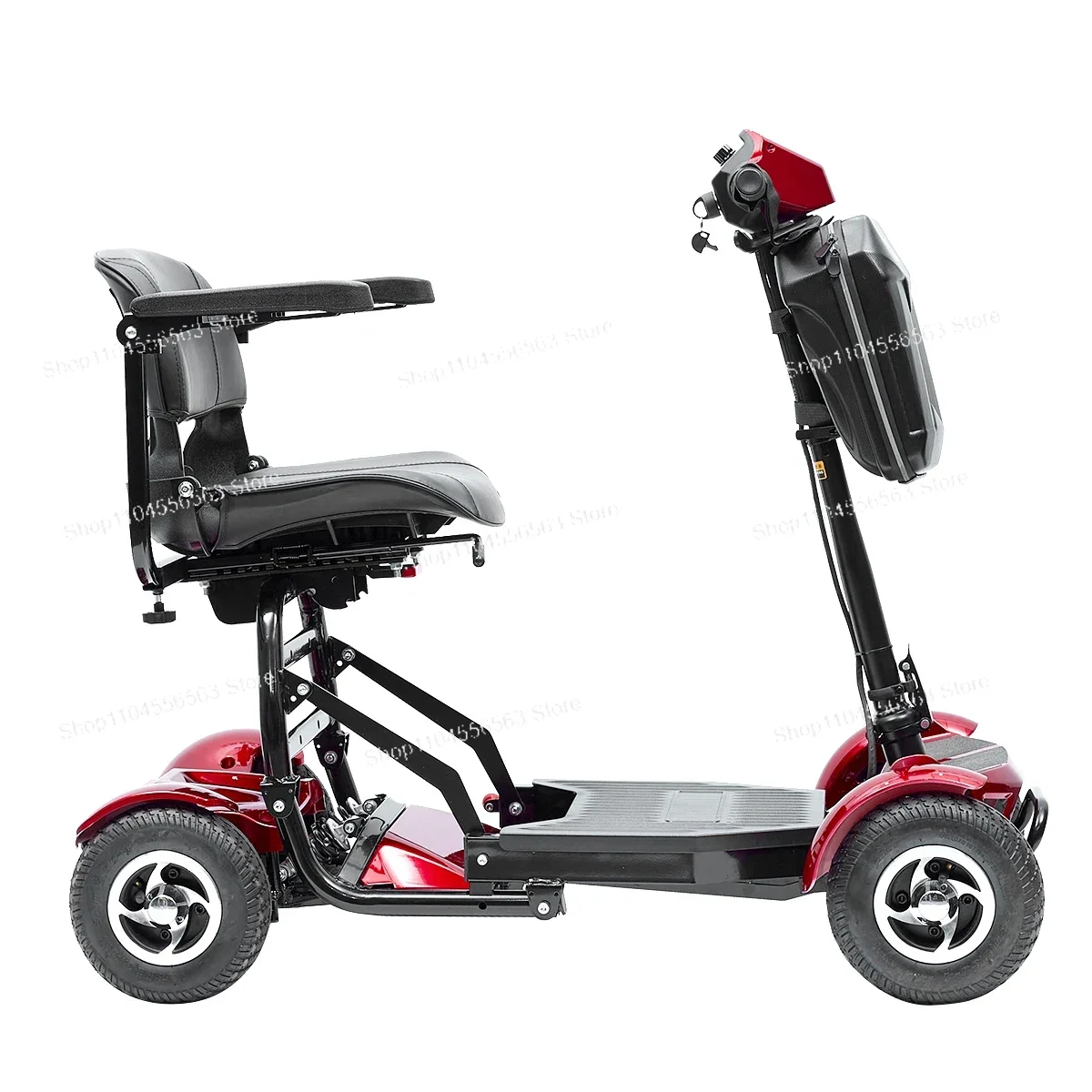 

4-колесный электрический самокат с сиденьем, портативный высокопроизводительный для личного транспорта