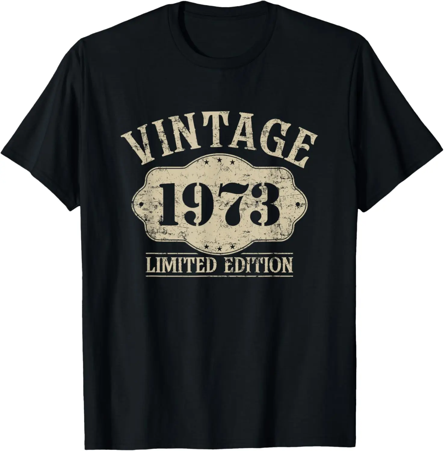 1973 Vintage Birthday Retro Limited Edition Men Woman Gift T-Shirt Unisex Summer Streetwear Tops Print on Demand Shirt