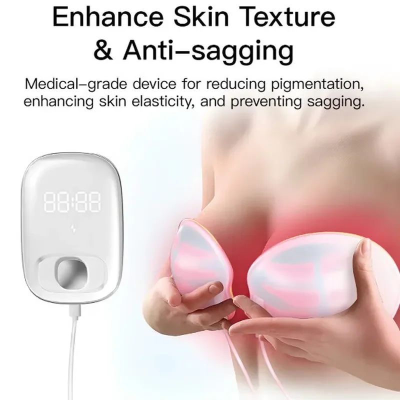 for Red Light Therapy Device Flexible Fit Split Double Pad Lightweight Portable Beauty Accessories Home Use Skin Care Tool
