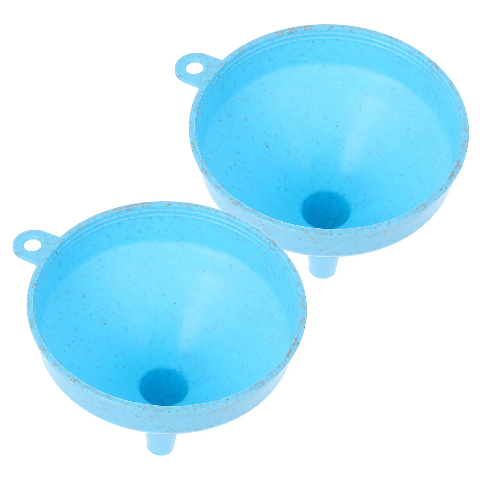 

2Pcs Kitchen Funnel Tool Safe WideMouth Ergonomic H Pouring Oil Powder EasyCleaning Collapsible Bottle Filter