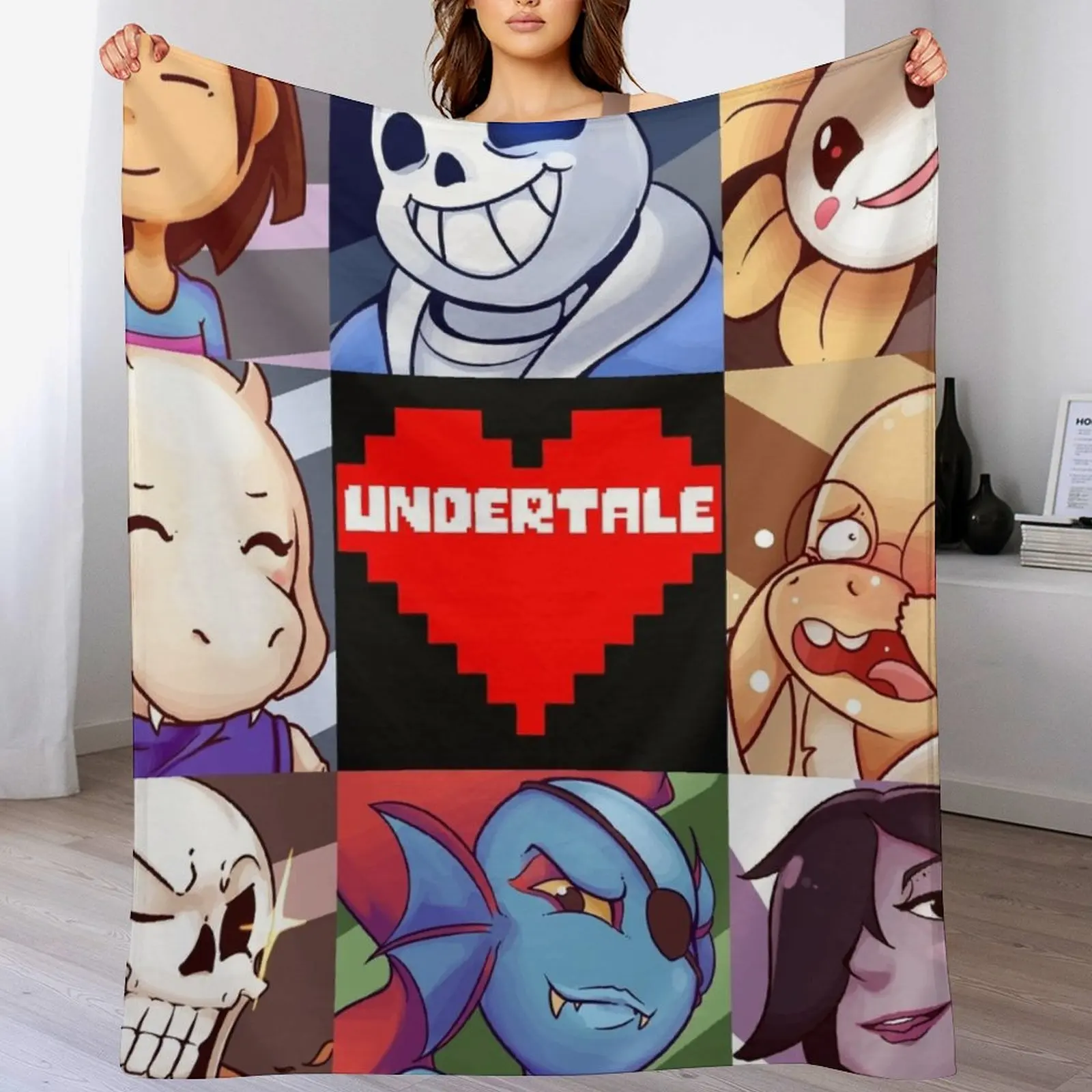 

Undertale Throw Blanket wednesday Designers Blankets