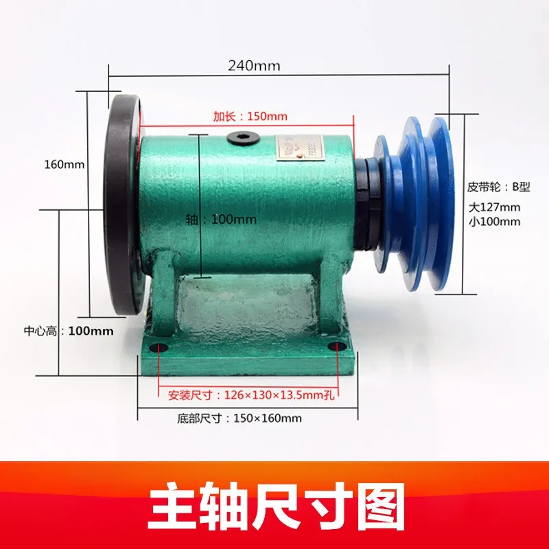 Lathe spindle pneumatic rotary chuck Fully automated CNC three-jaw power head Pneumatic chuck
