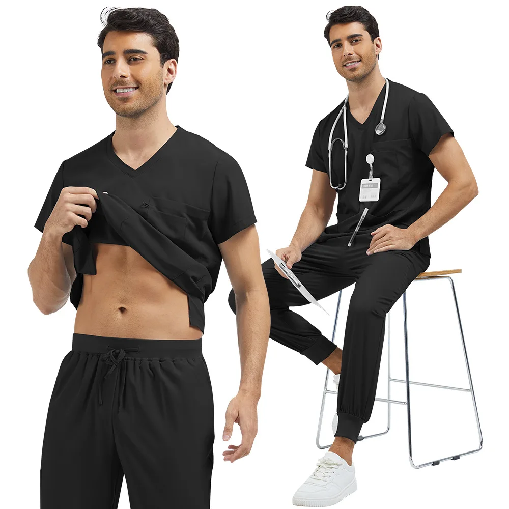 

Профессиональная мужская медицинская униформа, женские наборы скрабов, хирургические халаты, аксессуары для медсестер, стоматологическая клиника, спецодежда, одежда