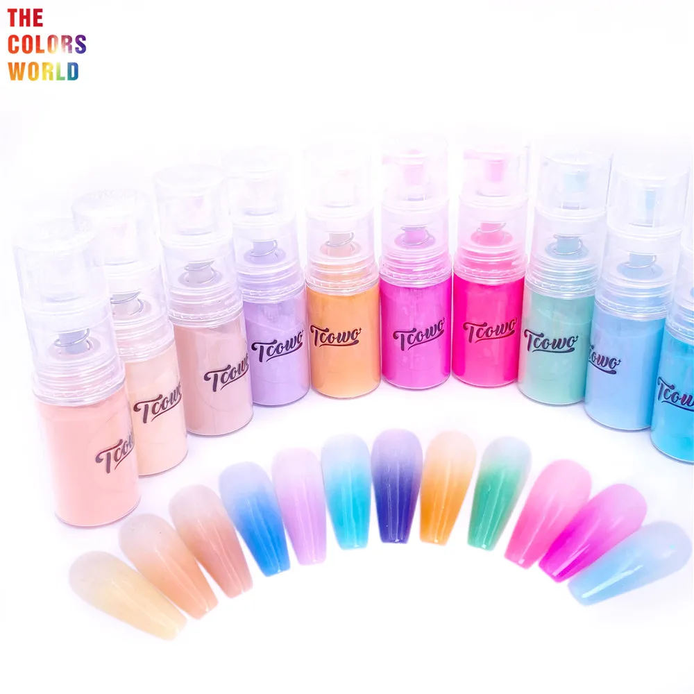 TCT-925 Akryl & Dipping Powder Ombre Sprays For Nails Shadow Spray Ombre Nail Mist Stopniowy efekt Stwórz szybkoschnący gradient