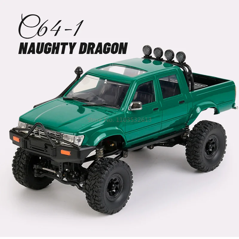 Hailux-リモコン付きwpl車モデル,1:16スケール,登山用4wd,大人と子供用のおもちゃ,ギフト,新製品