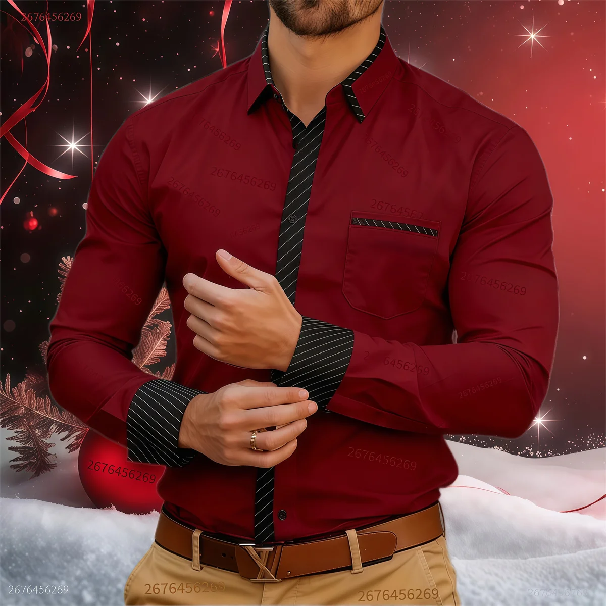 15 colori di camicie a maniche lunghe di lusso di fascia alta da uomo, adatte per viaggi d'affari, con tasche, spedizione veloce.