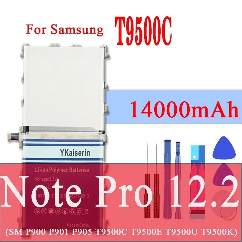 Battery For Samsung Galaxy Note 8.0 10.1 Pro 12.2 GT P5100 N5100 N5110 N5120 N8000 N8010 P7500 SM P600 P601 P900 P901 P905 Tab 2