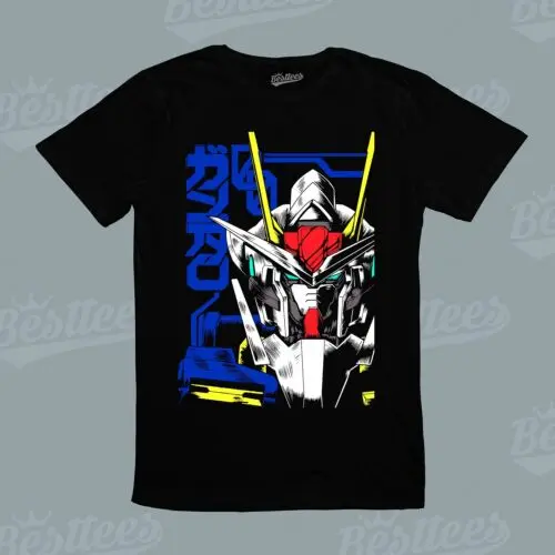 / Men /Women Anime Face of Gundam Robot Mobile Suits Bandai T-Shirt