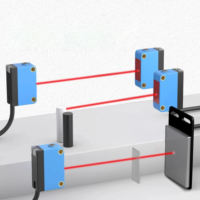 

EZ-D461 Diffuse Reflection Strip Photoelectric Sensor Strip Light Design Stable Detection Spot 5x30mm