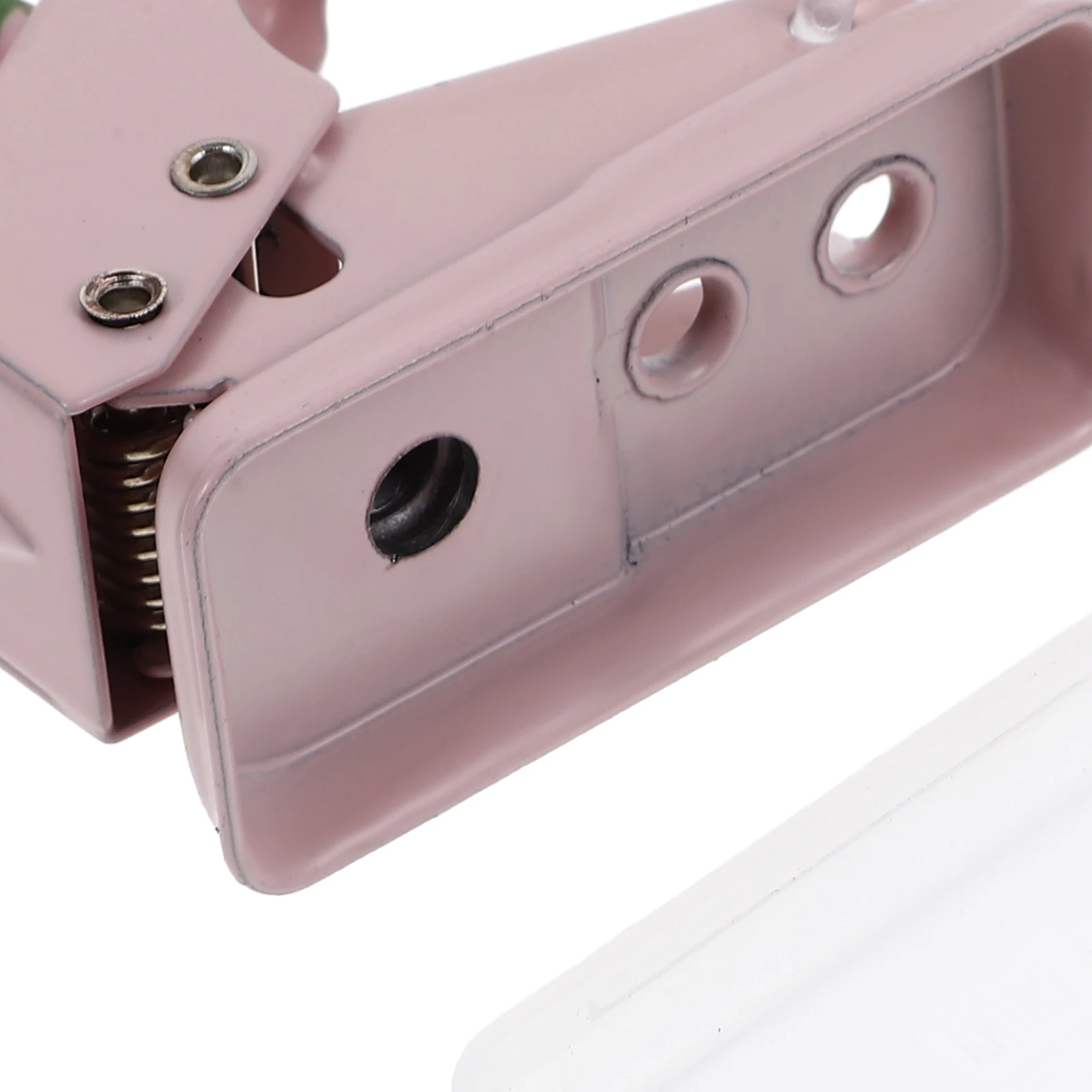 

Single Hole Puncher Plastic Metal PP Resin Compact Small Office Paper Cutter Manual Paper Hole Puncher