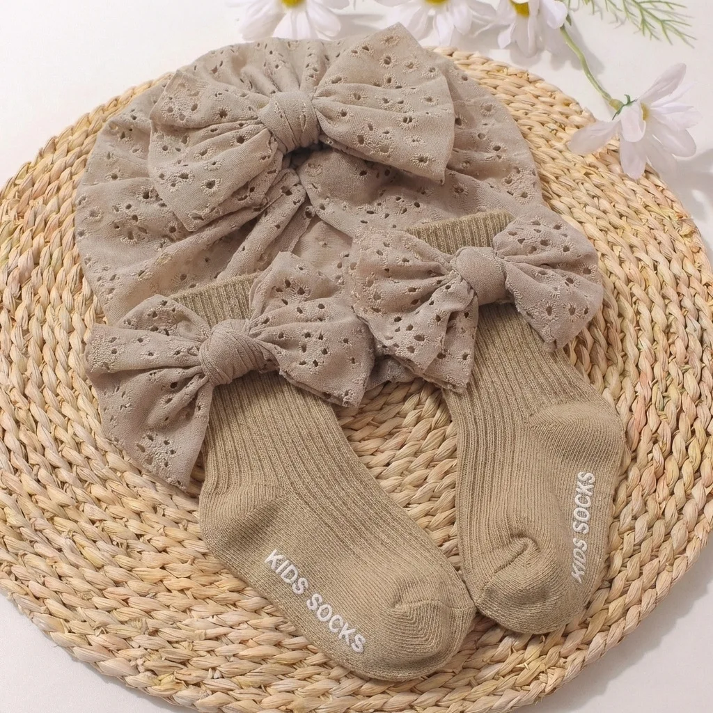 2Pcs/Set Set Topi dan Kaus Kak - Toddler Sock Set ulasan dan harga